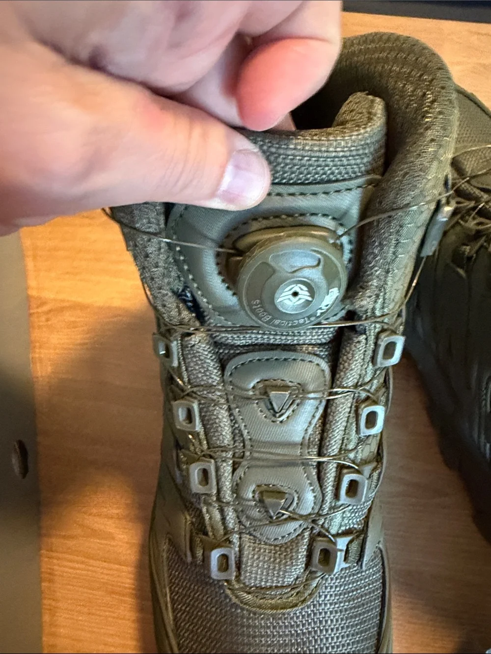 All-Terrain Tactical Boots in Olive Green